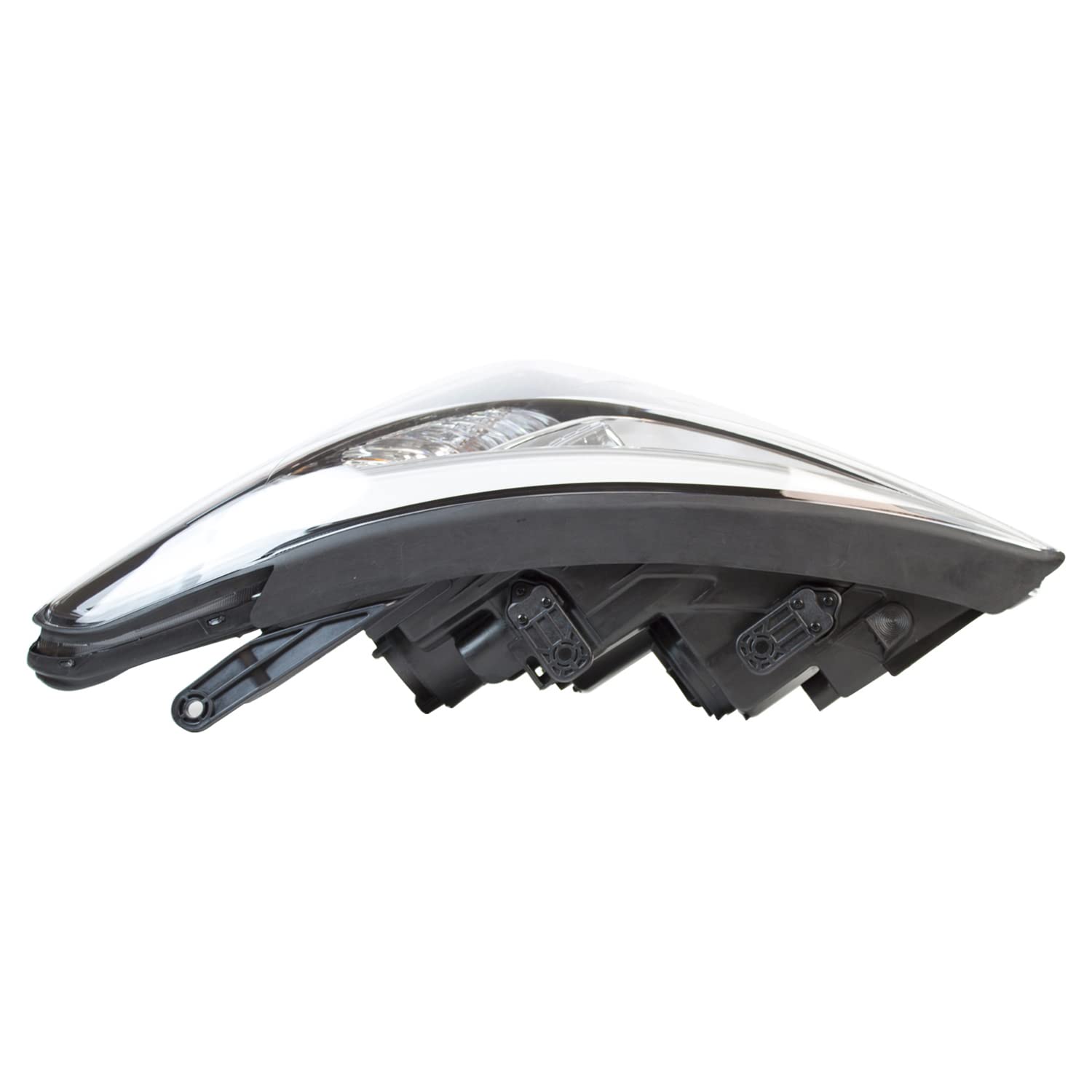 Left TYC Headlight Assembly Compatible with 2013-2016 Hyundai Santa Fe