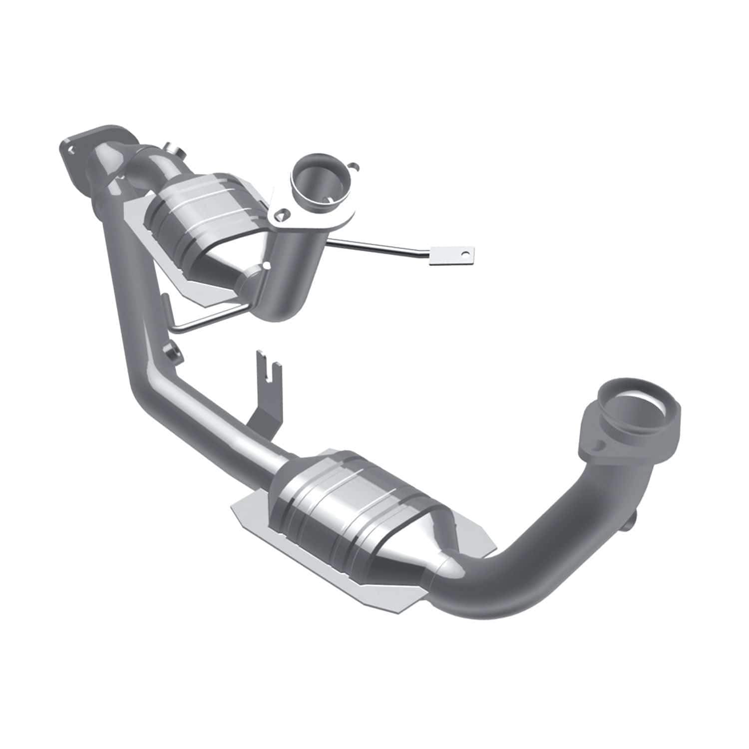 Large MagnaFlow Stainless Steel CA Legal Direct Fit Catalytic Converter 444023