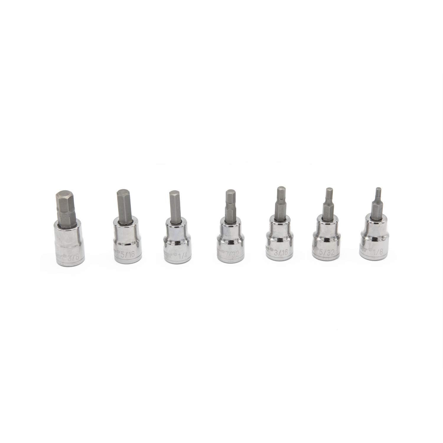 Crescent 3/8" Drive 7 Piece Hex Bit SAE Socket Set - CBSS0N