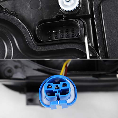 Smoke SPEC-D TUNING Headlights Compatible with 1999-2005 Volkswagen Jetta/Bora MK4
