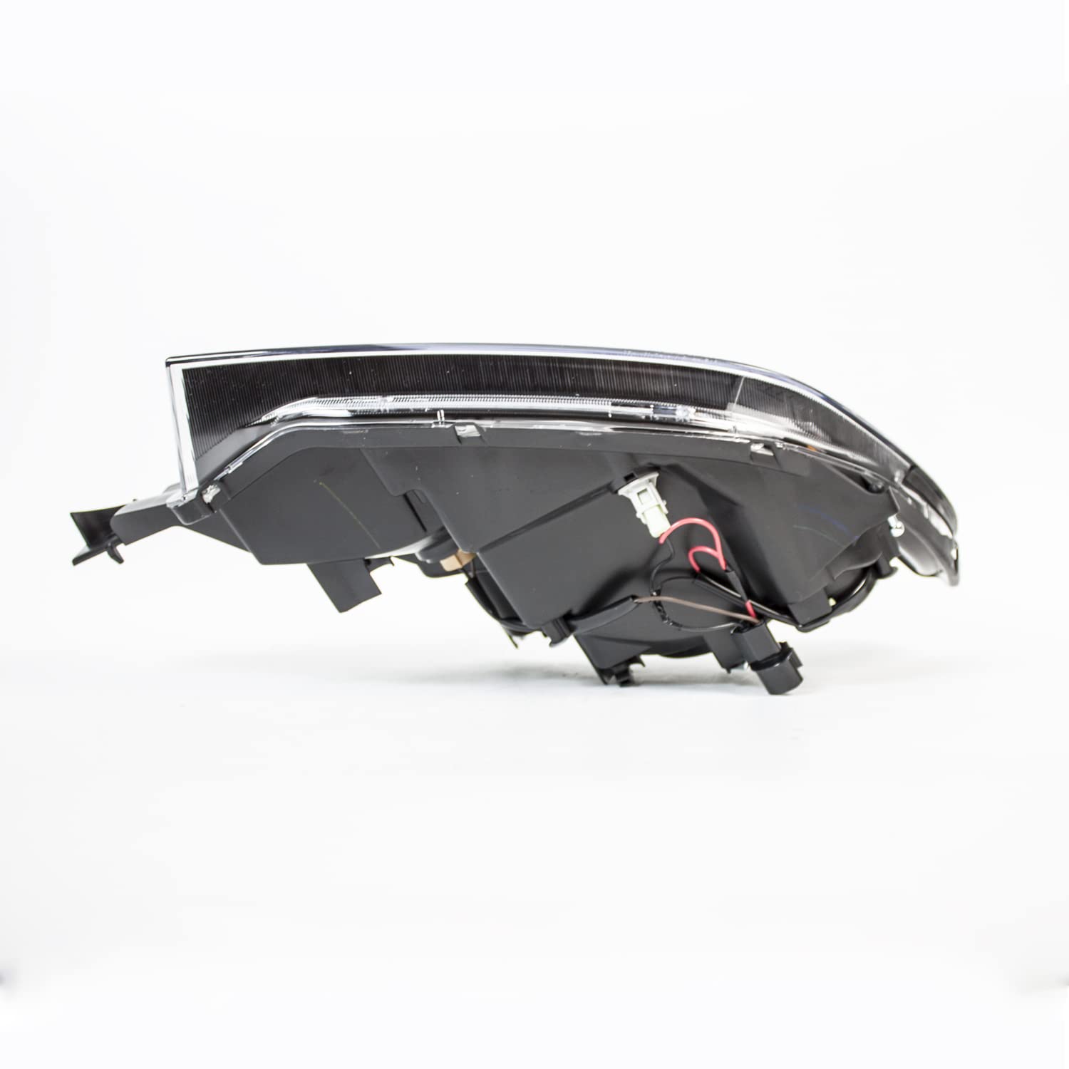 Left TYC Headlight Assembly Compatible with 2003-2004 Mitsubishi Outlander