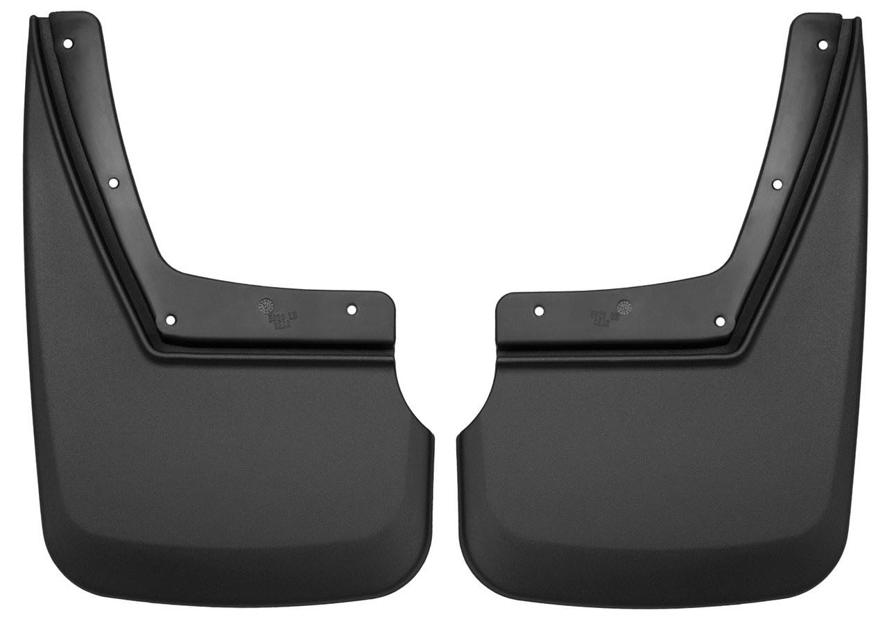 Rear Mud Guards - Husky Liners | 2015-2020 Chevrolet Tahoe, Rear Set - Black, 2 Pc. | 59201