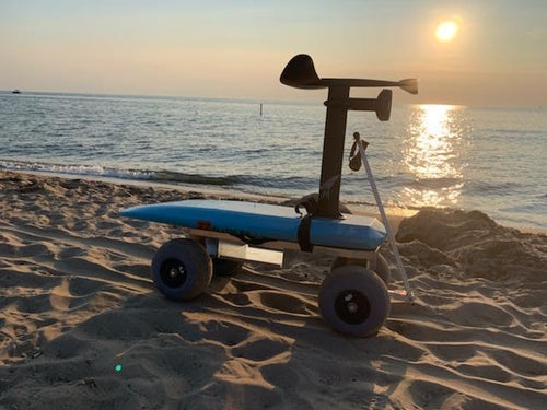eFoil Board Buggy Alumacart - Haul Your efoil to The Shore with Ease! Made in The USA!