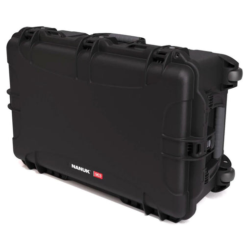 Wheeled Nanuk Series 963 Lightweight NK-7 Resin Waterproof Hard Case without Foam, Black