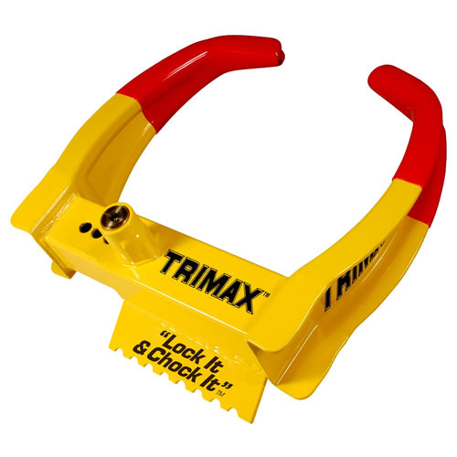 TRIMAX TCL65 - Wheel Lock Trailer - Fits 6"-10.5" Tires - Boot Lock for Trailer, Car, Truck, Boat, ATV, Camper, and More