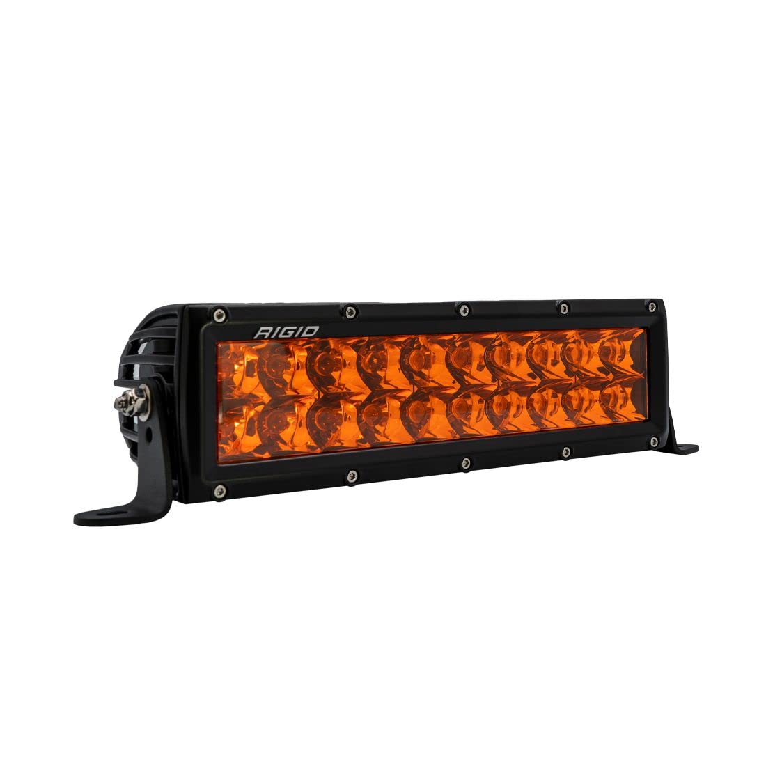 10 inch RIGID INDUSTRIES E-Series Spot Beam with Amber PRO Lens