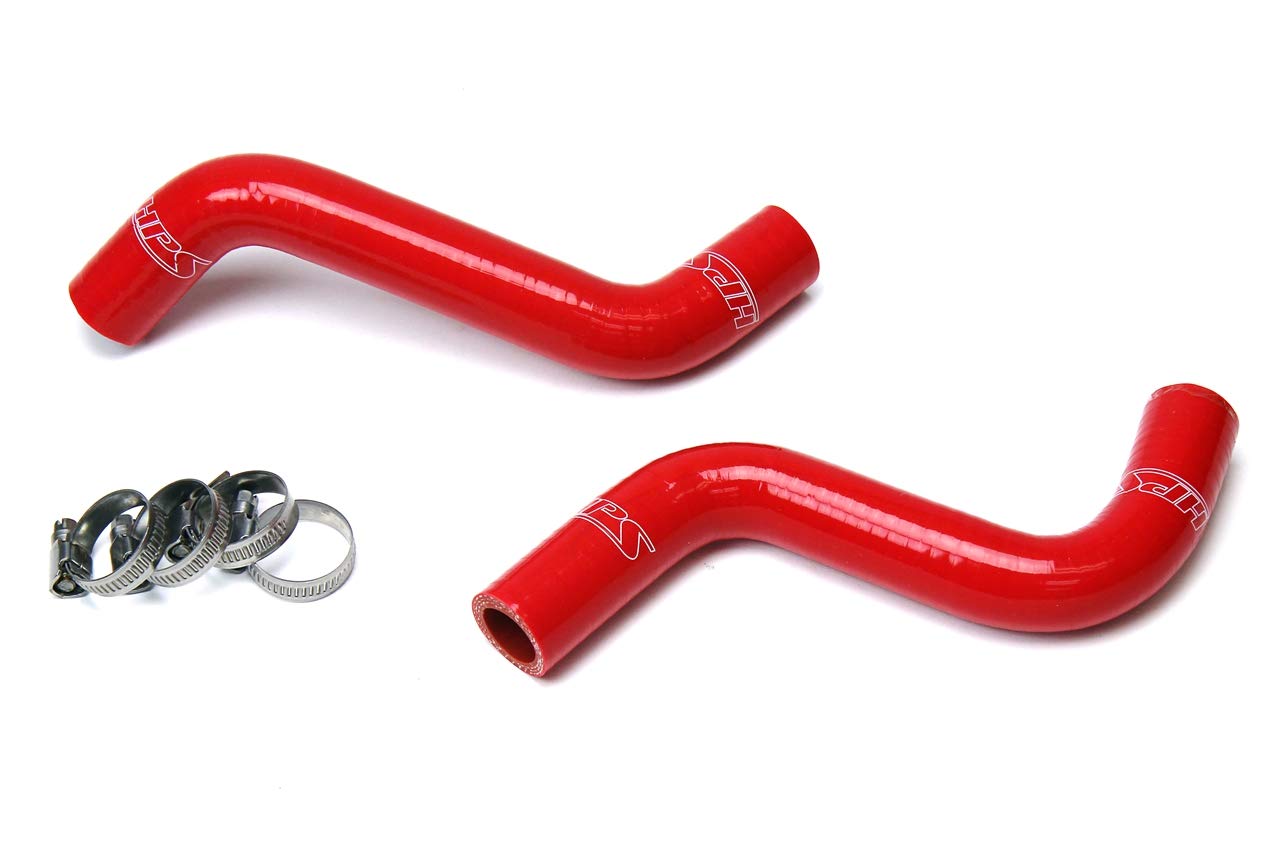 Red HPS 57-1524-RED Radiator Hose Kit Coolant