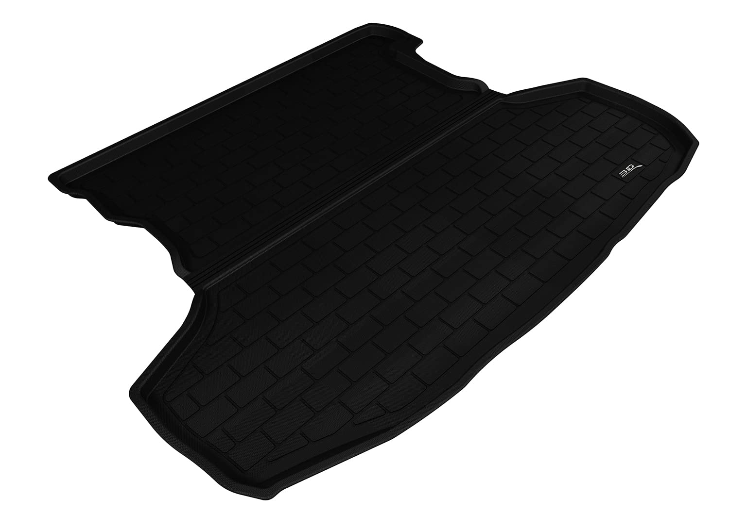 3D MAXpider Custom Fit Cargo All-Weather Floor Mat for Select Chrysler 200 Models - Kagu Rubber (Black)