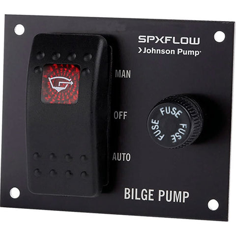 82044 Johnson Pumps 3-Way Bilge Pump 12V Panel Switch