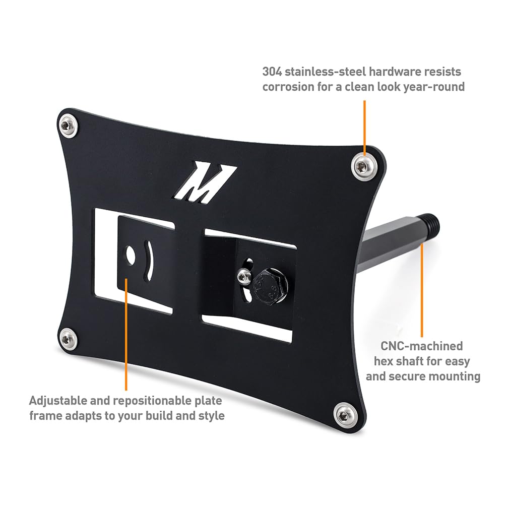 License Plate Mishimoto Relocation Kit