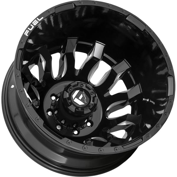 BLITZ FUEL OFF-ROAD 20X8.25 8X200-3.33 -202mm GLOSS BLACK MILLED - D67320829235