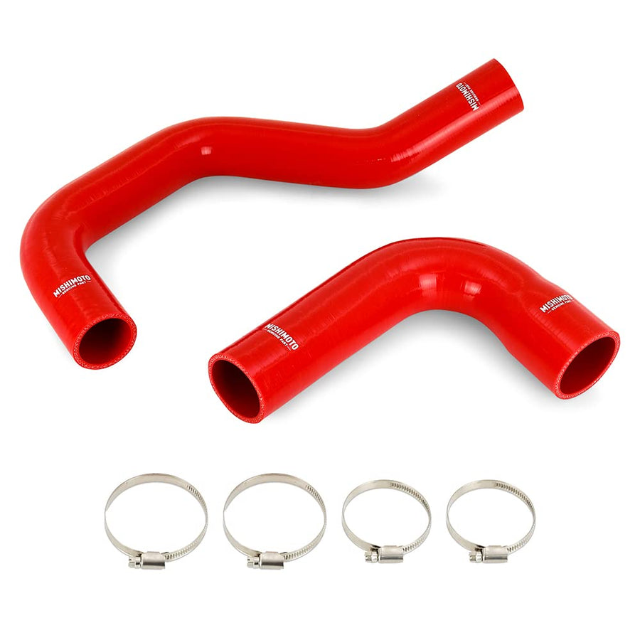 Mishimoto Radiator Hose Kit Silicone Compatible With Dodge 5.9L Cummins 1991-1993, Red