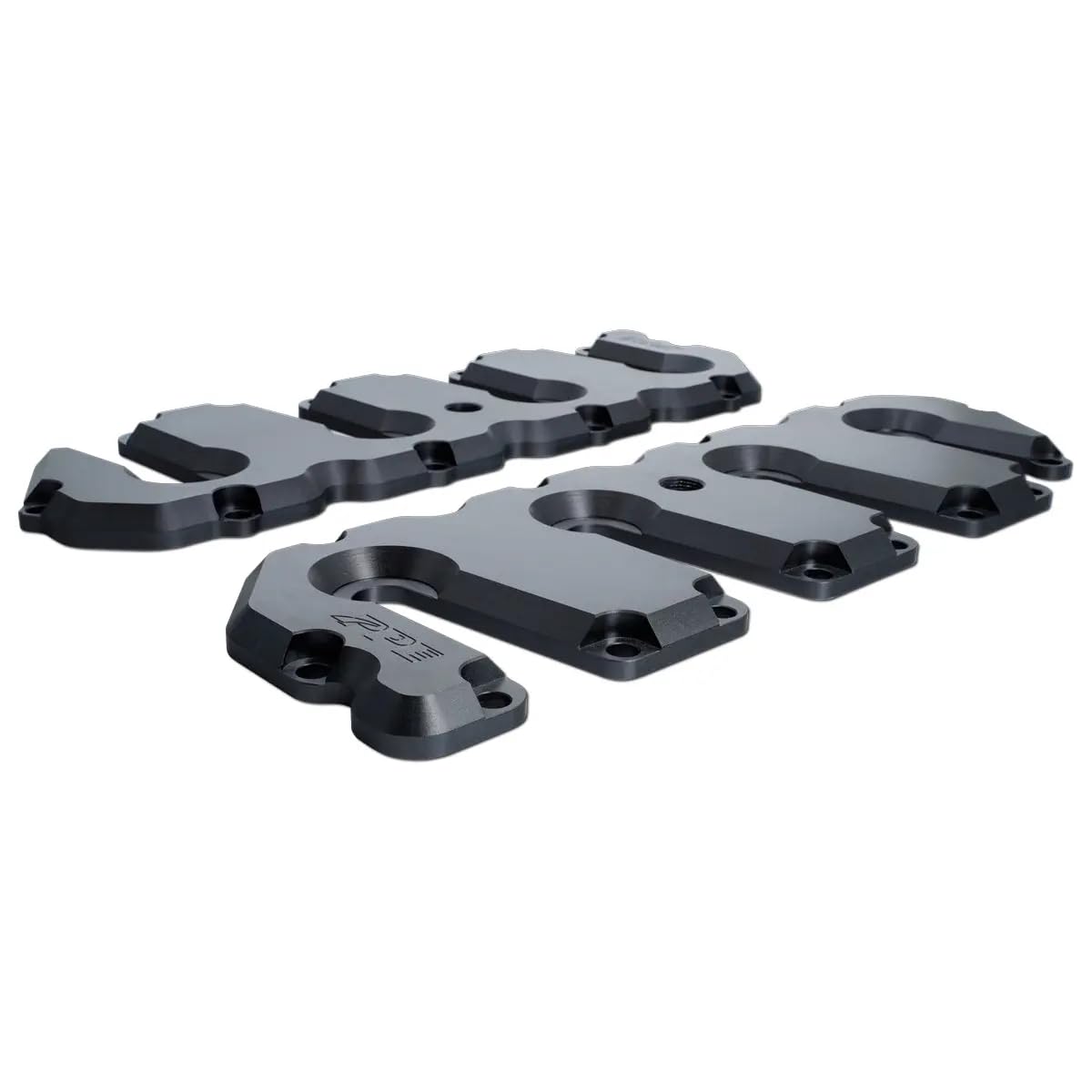 2004-2010 GM Pacific Performance Engineering 6.6L Duramax Valve Cover Kit - No Pillars Black