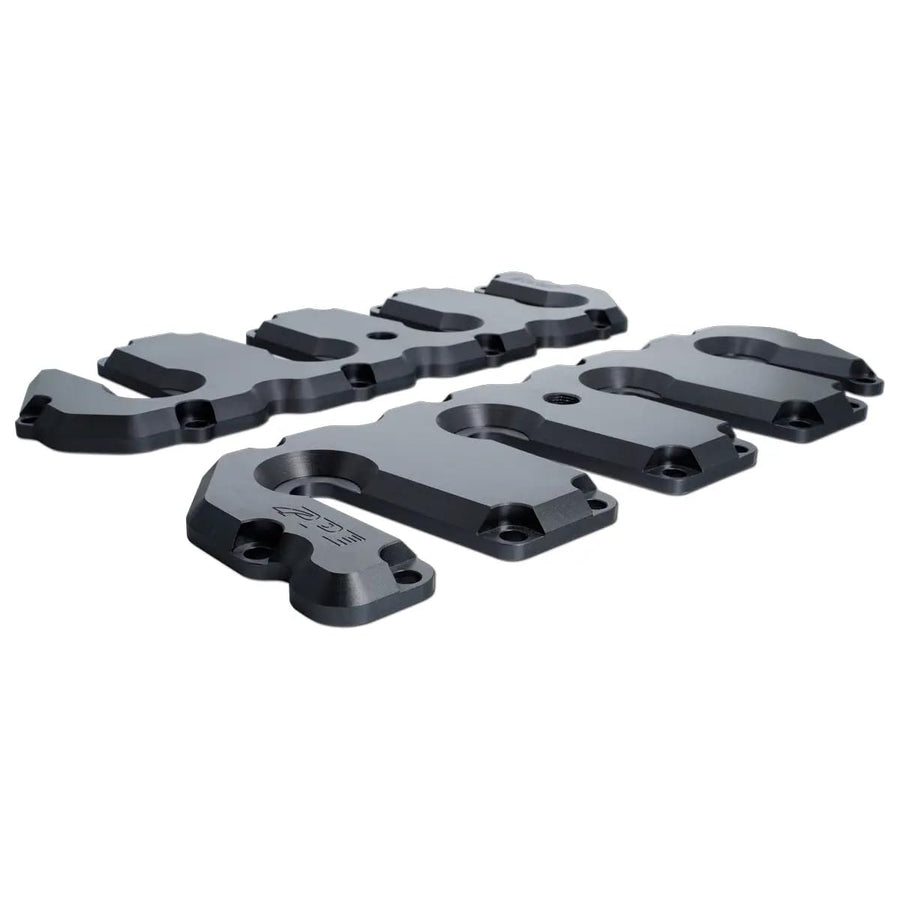 2004-2010 GM Pacific Performance Engineering 6.6L Duramax Valve Cover Kit - No Pillars Black
