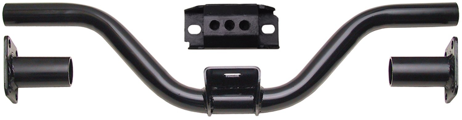 Transmission Crossmember Kit Trans-Dapt Performance 6544 Universal For Use w/700R4/4L60E/T-56 Trans. 26 To 36 in. Framerail Width 6 in. Drop Distance Rubber Pads