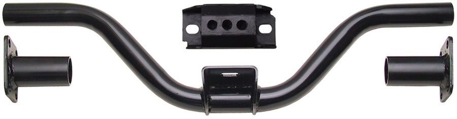 Transmission Crossmember Kit Trans-Dapt Performance 6544 Universal For Use w/700R4/4L60E/T-56 Trans. 26 To 36 in. Framerail Width 6 in. Drop Distance Rubber Pads