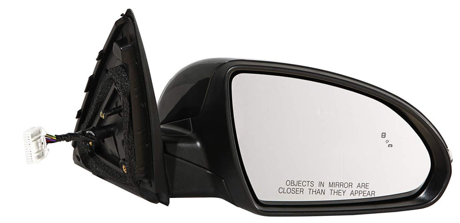 Maxzone For Kia Optima 16-18 DEPO-323-5416R3EBH4 MAN Heated Mirror with Signal with Blind Spot Detection without Memory Adjust System USA Built Passenger Side (PTM)