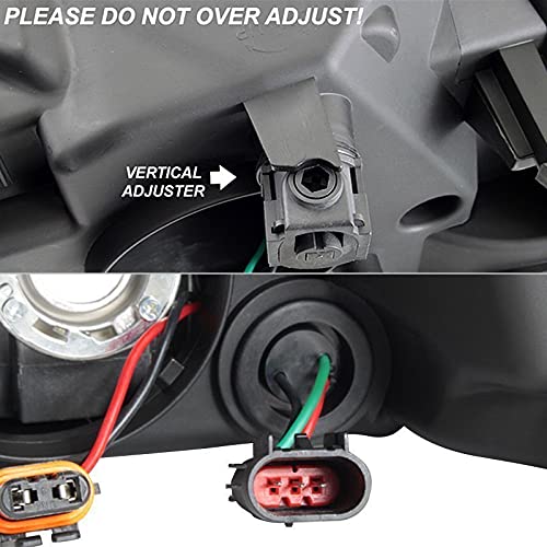 OEM Style Xtune Headlight (HD-JH-DR09-QU-C) (POE)