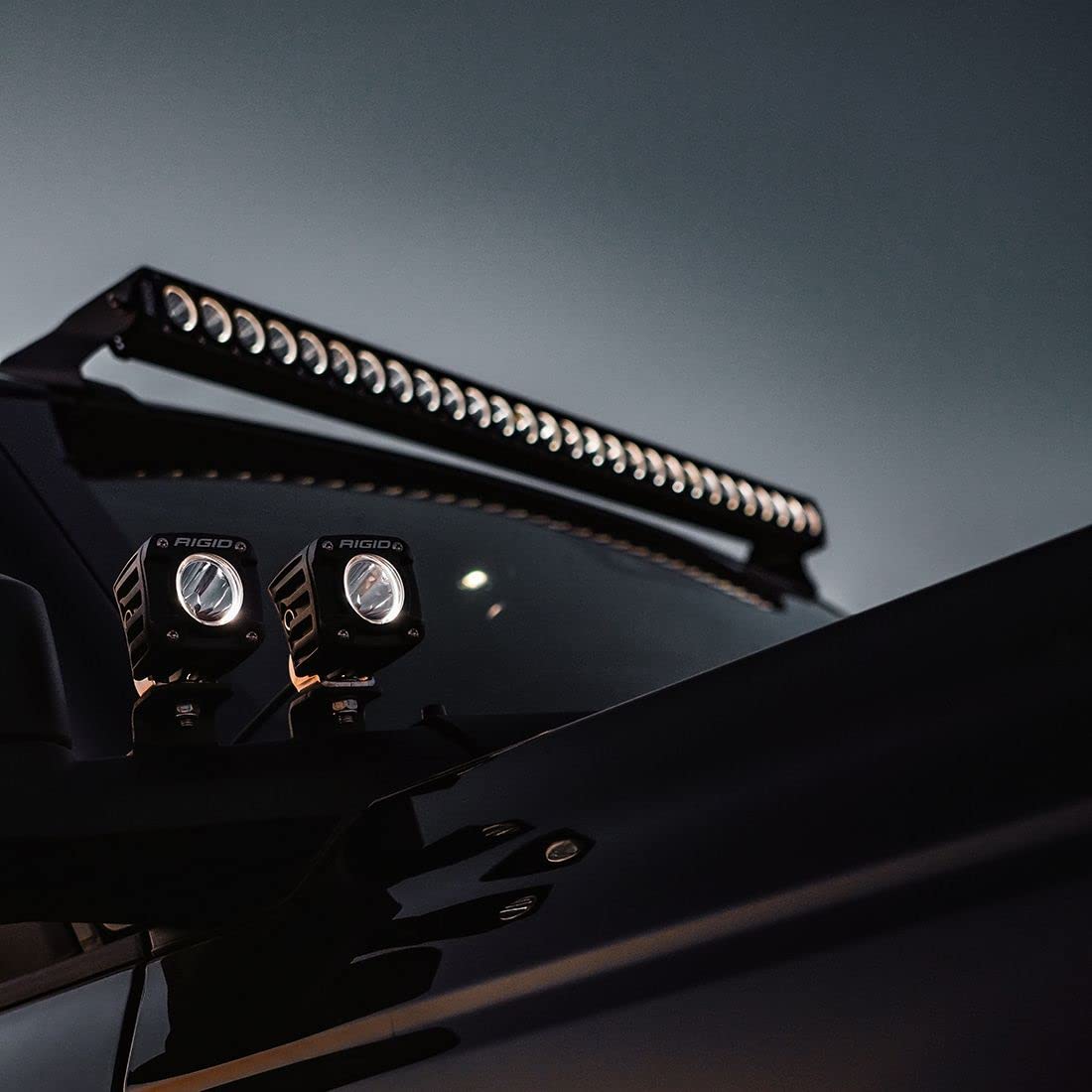 440613 Rigid Revolve 40 Inch LED Light Bar with White Backlight