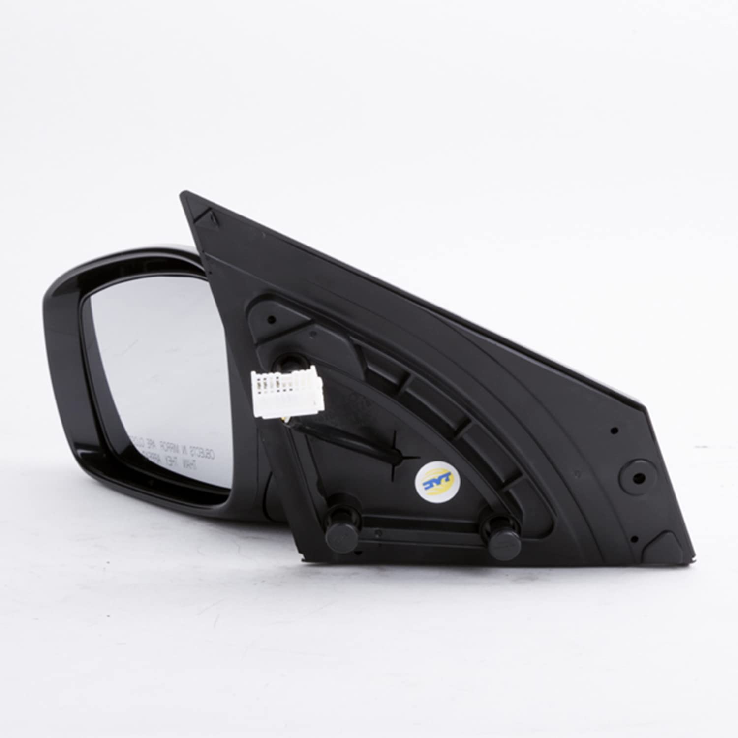 Heated Power TYC 7720342 Compatible with Hyundai Sonata Left Replacement Mirror, Black