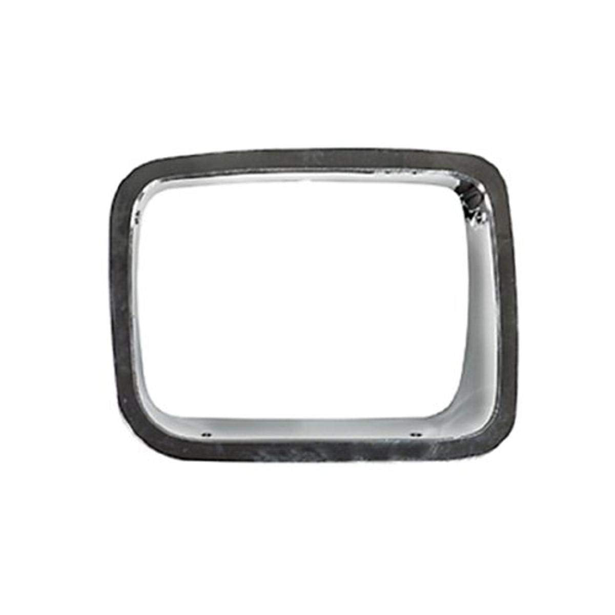 12419.22 | Omix-Ada | Chrome Headlight Bezel, Right | OE Reference: 56003104 | Fits 1987-1995 Jeep Wrangler YJ