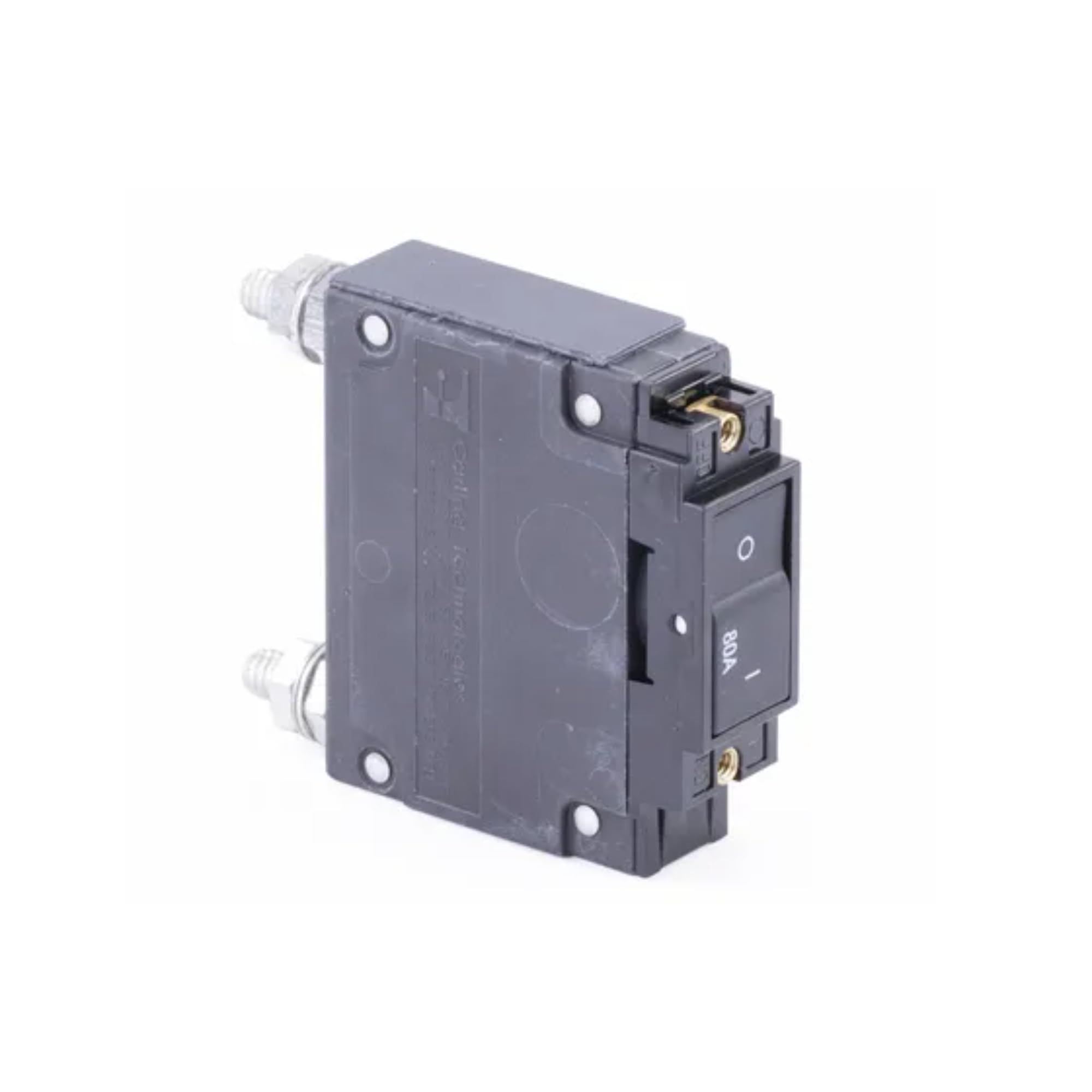 Sierra Circuit Breaker, CB50360 Rocker, Flat, SNG Pole, 80A