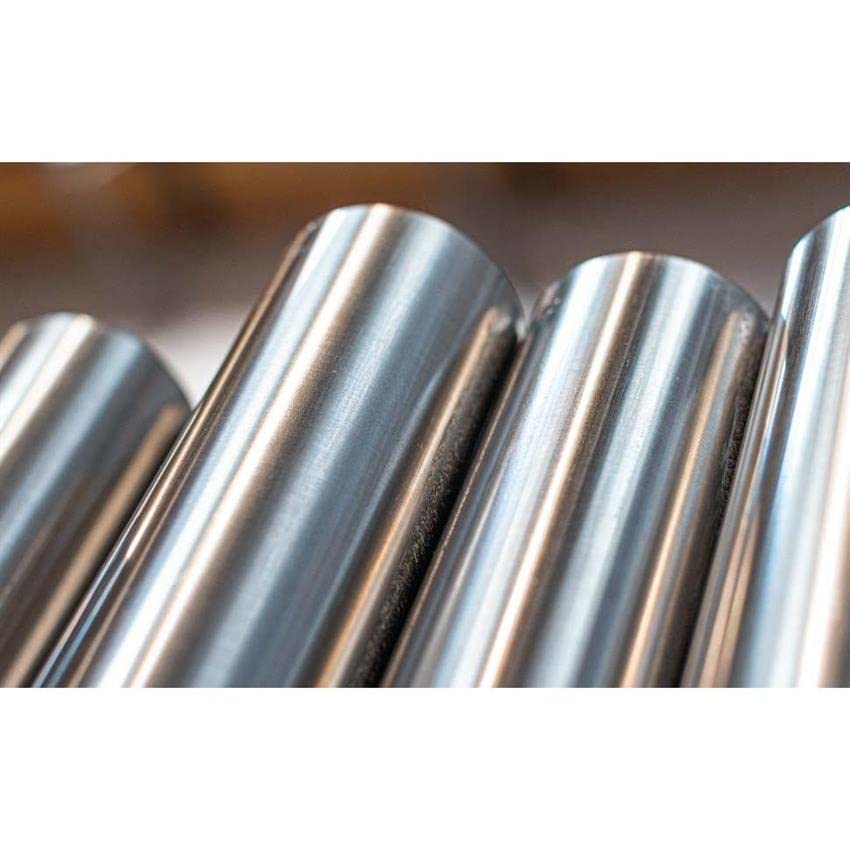 MagnaFlow Exhaust Performance Muffler 12770: 4"/4" Inlet/Outlet, 7x7x14" Round, Stainless Steel, Satin Finish