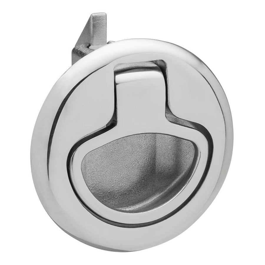 Slam Latch Whitecap 6135C Stainless Steel Non-Locking Ring Pull, Stainless Steel