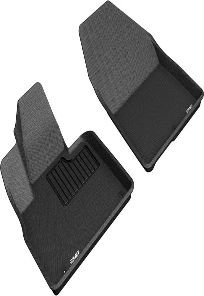 2019-2020 Hyundai Santa Fe 3D MAXpider Kagu 1st Row Floormat - Black (L1HY09311509)