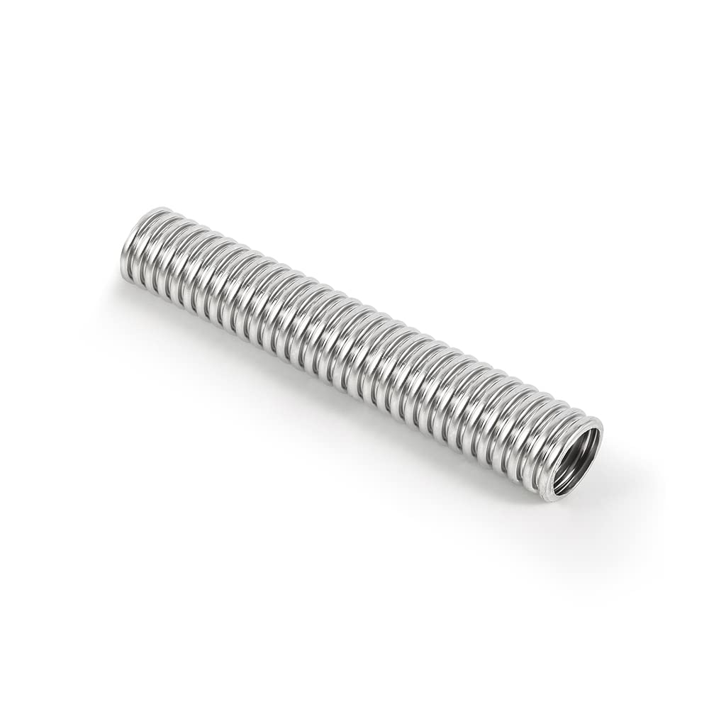 Mishimoto Universal Flexible Stainless Steel Radiator Hose Kit, 12”, Chrome MMAH-U12C