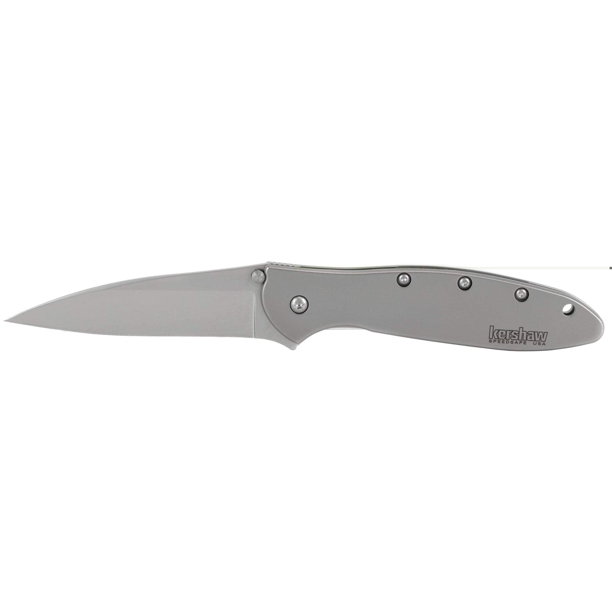 Kershaw Onion Unisex Leek Assisted Flipper Knife Black One Size