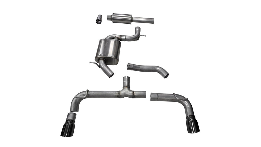 Cat Back Exhaust Corsa 14834BLK (VW Golf GTI MK7 2.0L Turbo)