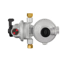 Compact JR Products Low Pressure Two-Stage Automatic Changeover Regulator, White 07-31525