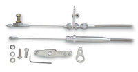 Blower Drive Kickdown Cable Kit Lokar XKD-2350BLD with Black Stainless Steel Housing and Black Aluminum Fittings for GM TH-350 Transmission