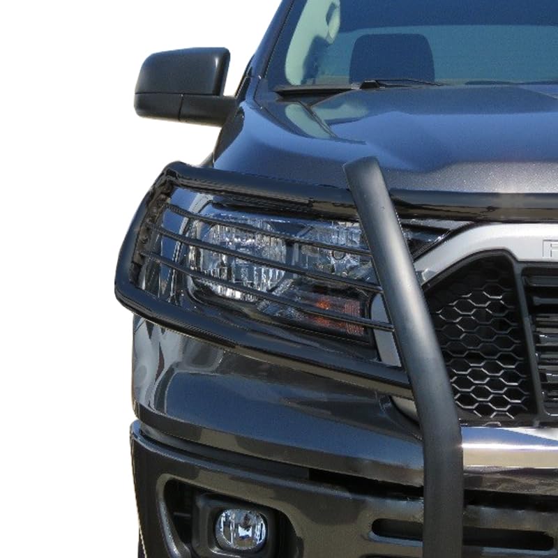 Off Road Black Horse Grille Guard Modular Black Compatible with 2019-2023 Ford Ranger-17FP10MA