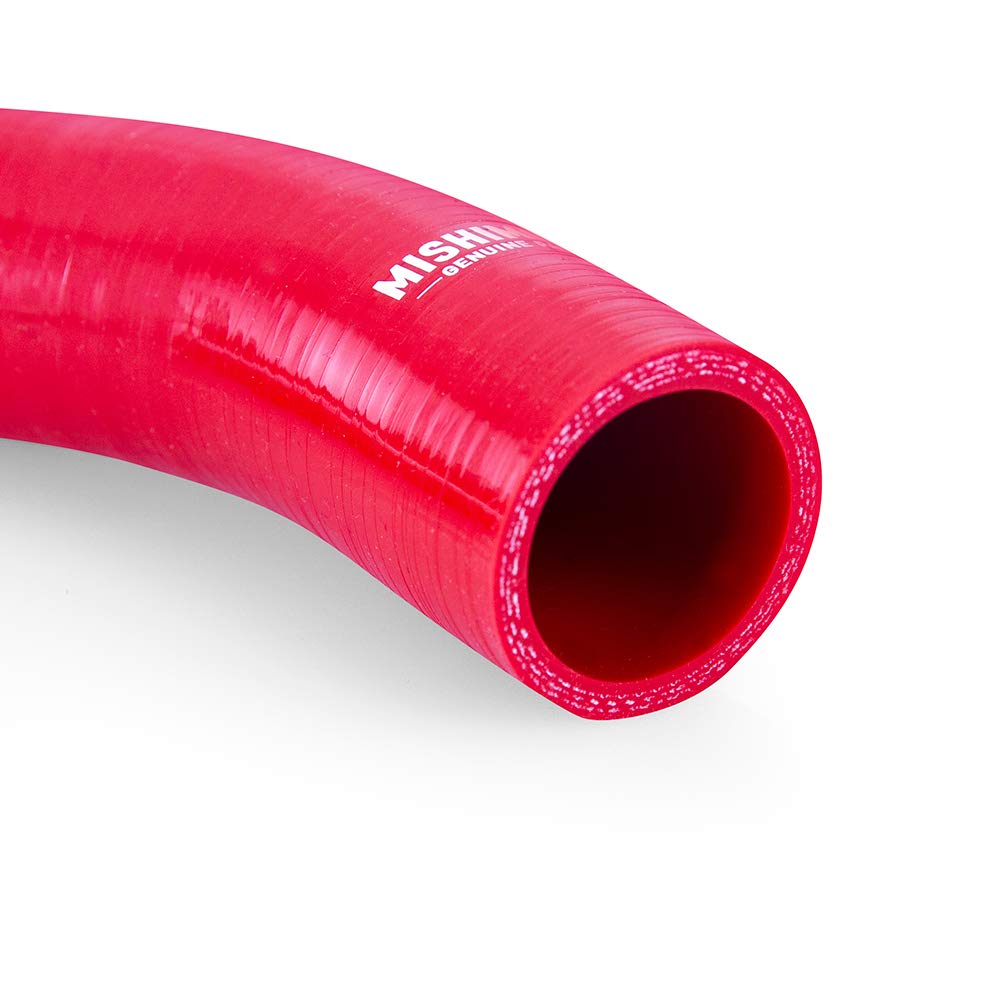 Mishimoto Silicone Coolant Hose Kit MMHOSE-F27T-18RD, Compatible With 2018-2019 Ford F-150 2.7L EcoBoost, Red