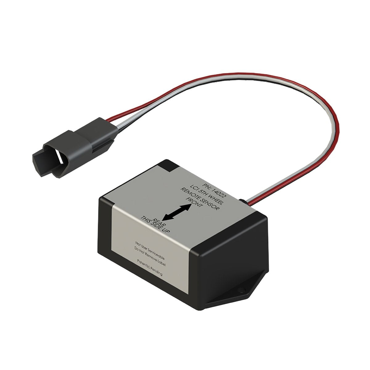 Hall Effect Lippert Ground Control 3.0 Replacement Auto-Level Remote Rear Sensor for Electric Leveling System on 5th Wheel RVs, 3-Point Deutsch DT04 Connector - 232201