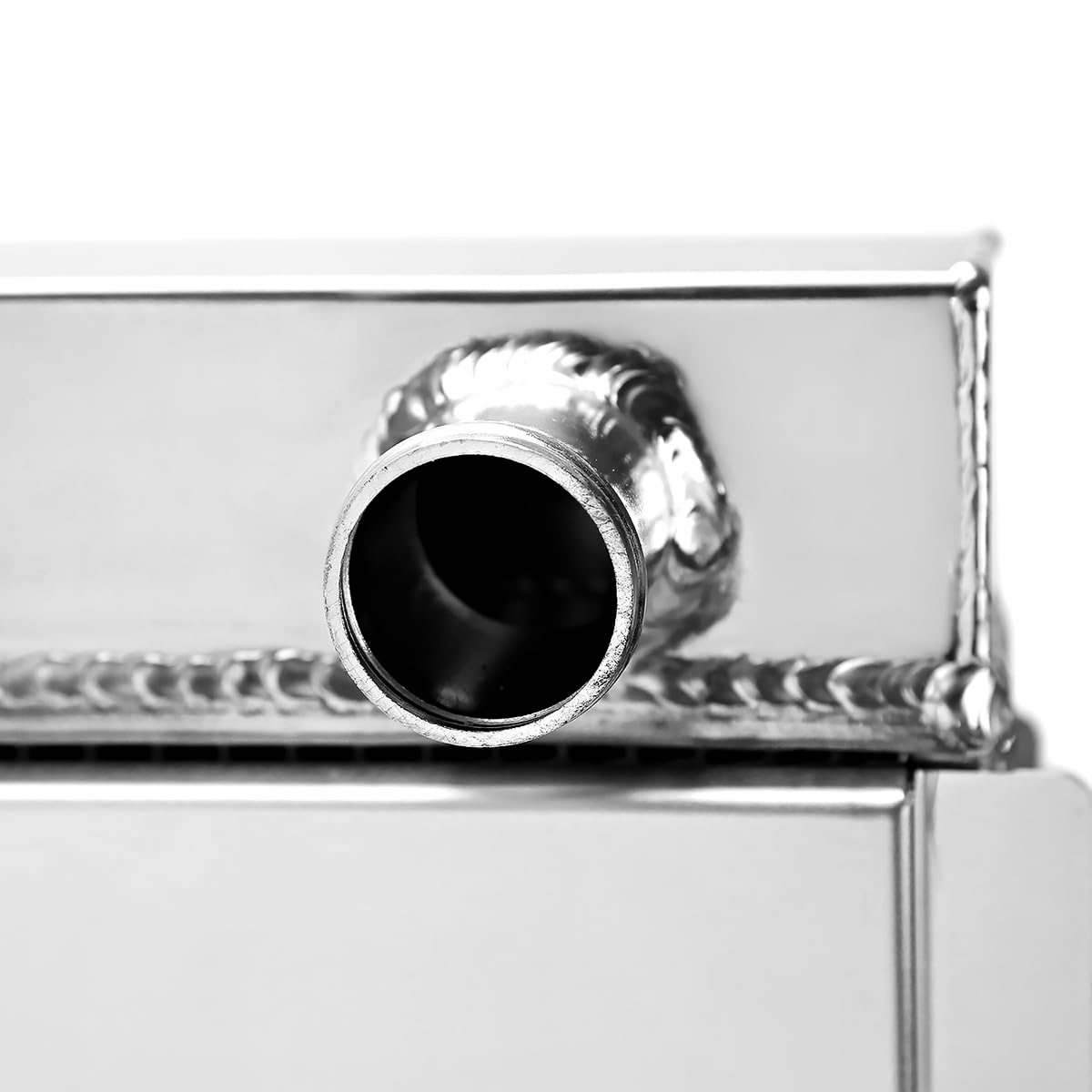 3 Row Aluminum Cooling Spec-D Tuning Radiator with Fan Shroud Compatible with 1964-1966 Ford Mustang V8