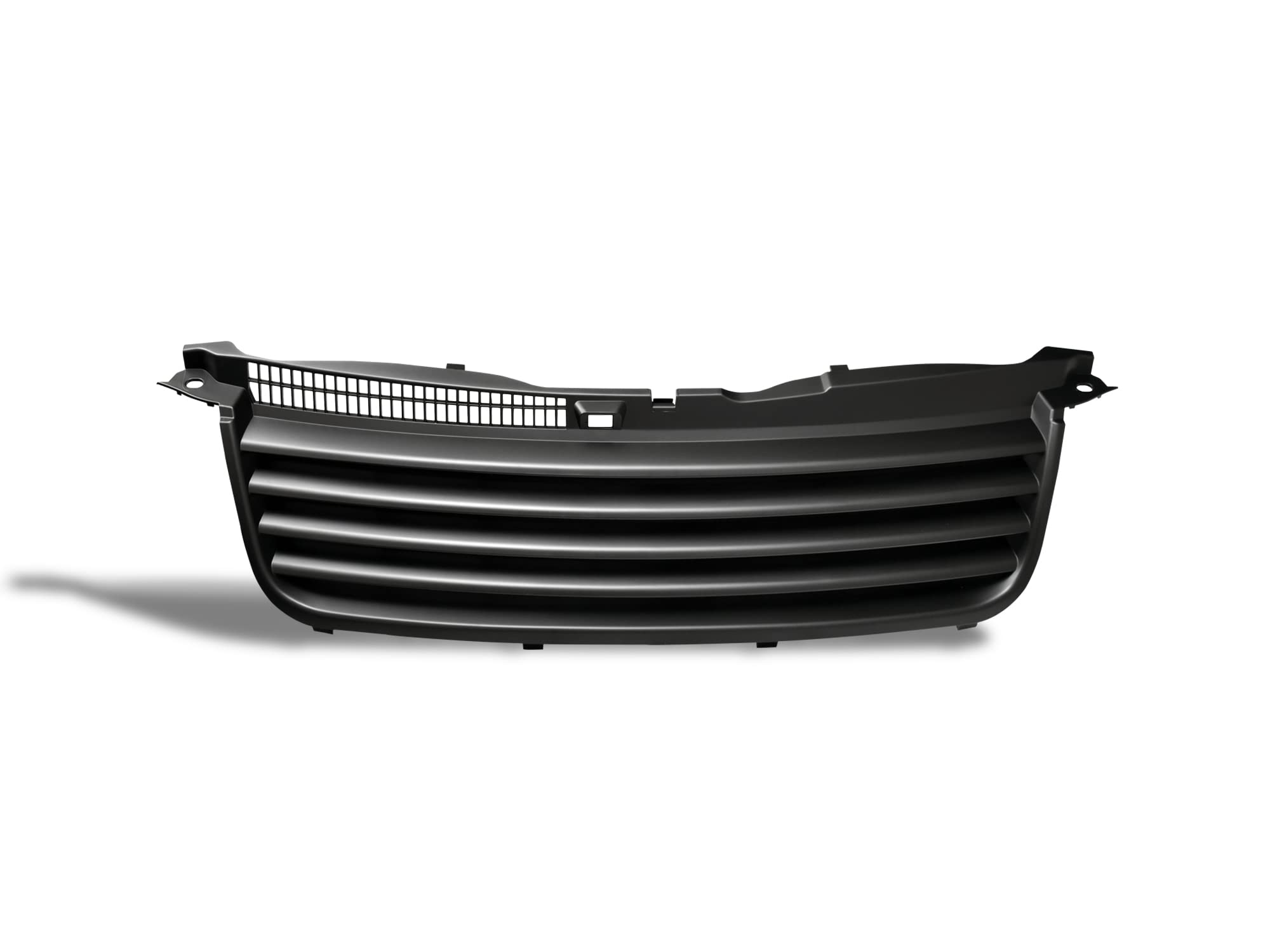 7163508 Armordillo USA Horizontal Front Hood Grille - Matte Black Fits 2001-2005 Volkswagen Passat