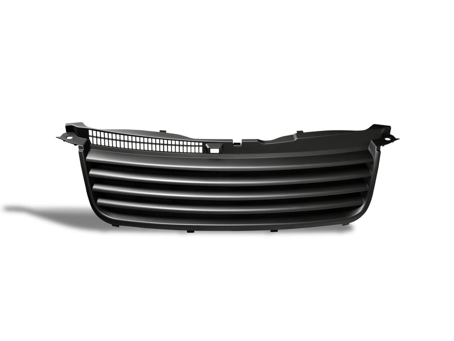 7163508 Armordillo USA Horizontal Front Hood Grille - Matte Black Fits 2001-2005 Volkswagen Passat