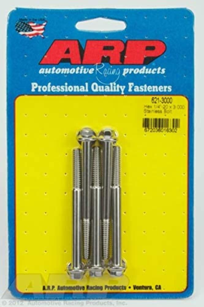 Hex Bolt ARP (621-3000), Stainless Steel