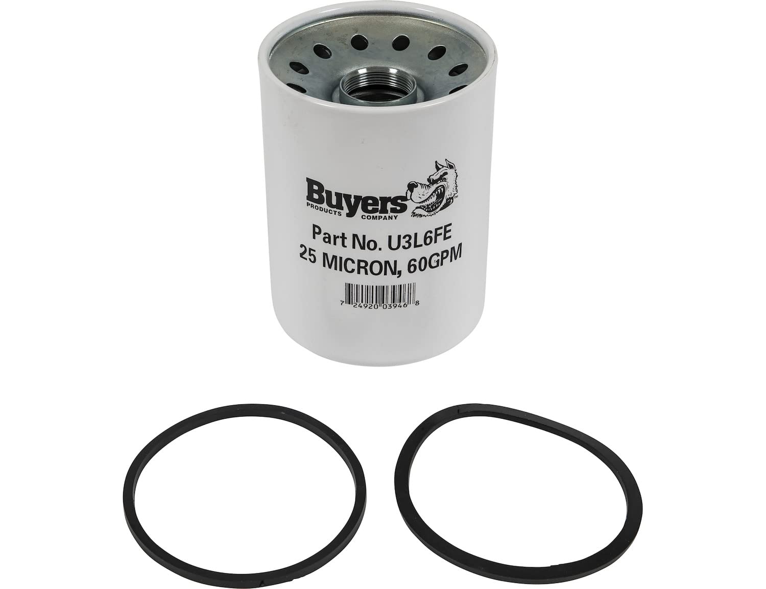 Buyers Products Filter Element U3L6FE 25 Micron Replacement for HFA2/HFA3/HFA4 Series