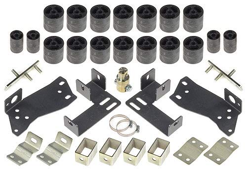 Chevy/GMC Silverado/Sierra 1500/2500 Gas 2WD and 4WD Std/Ext/Crew Cab (Non-HD) 3" Body Lift Kit, Performance Accessories fits 1999 to 2002, PA10053, Made in America