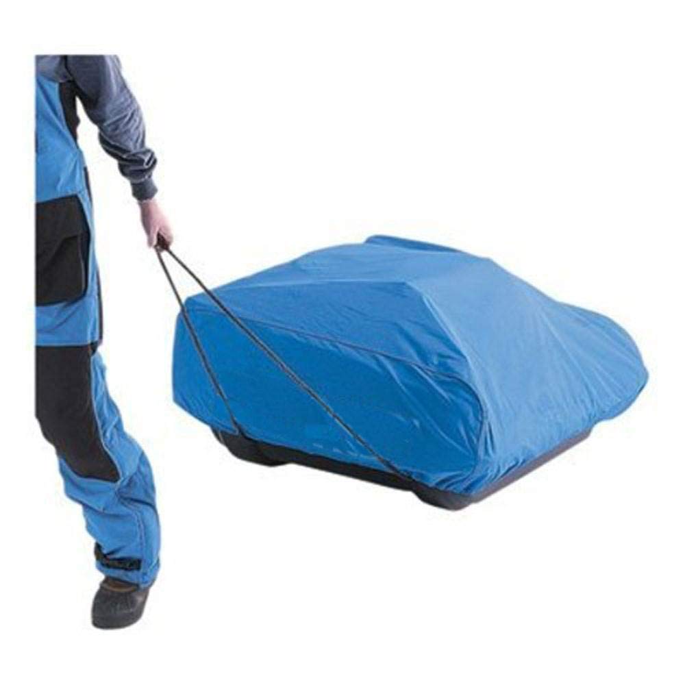 Travel Cover Fish Trap 8792 – Medium Sled Cover for Guide, Nanook, Blazer, Nordic Flip-Over Ice Shelters – Protects Gear in Transit – Includes Straps and Clips – Heavy-Duty Shelter Tub Cover