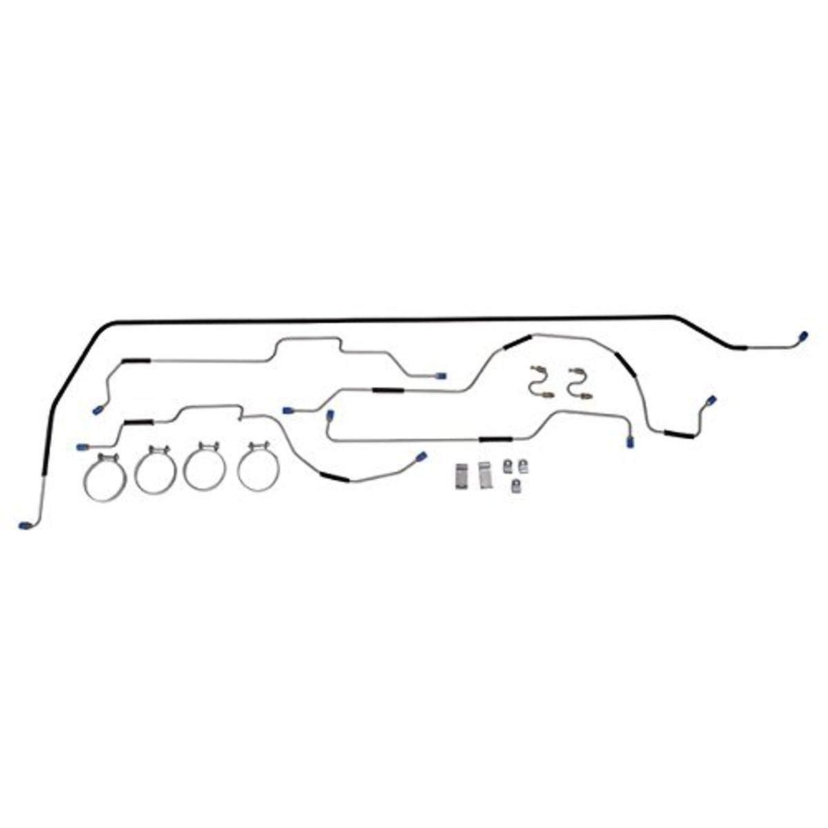 Brake Line Kit, Full | Omix-ADA 16737.02 | OE Reference: MS00100 | Fits 1942-1945 Willys MB / Ford GPW