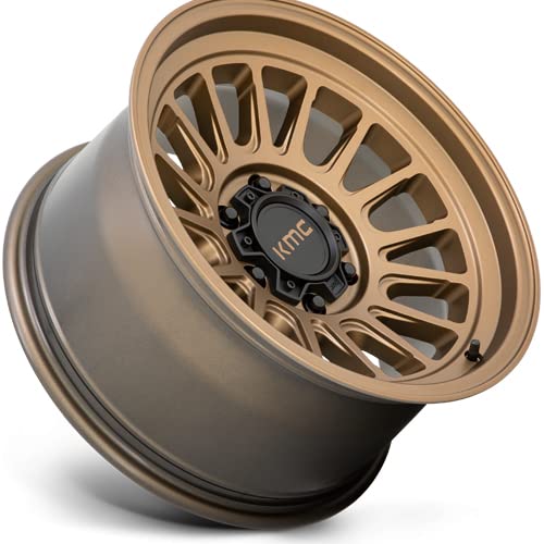 KMC Wheels KM724 OL Matte Bronze Impact Wheel with Aluminum (17 x 8.5 inches /5 x 127 mm, 0 mm Offset)