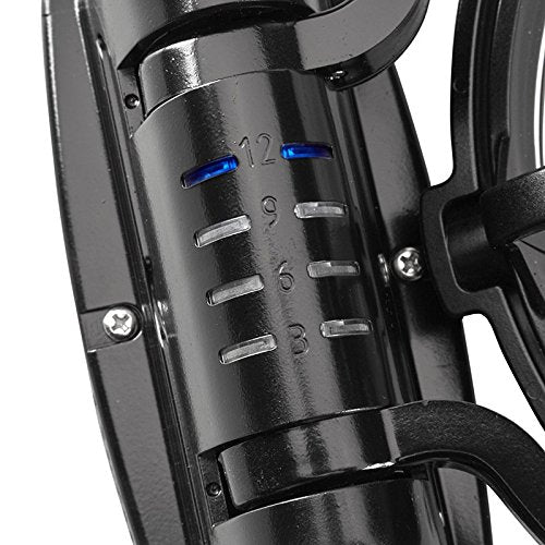 Caframo SEEKR Sirocco II™ Fan from. 12V/24V Auto-Sensing DC, Omnidirectional Low-Power Draw Fan for Boats and RVs. Hardwire Installation Required. Made in Canada. Black.