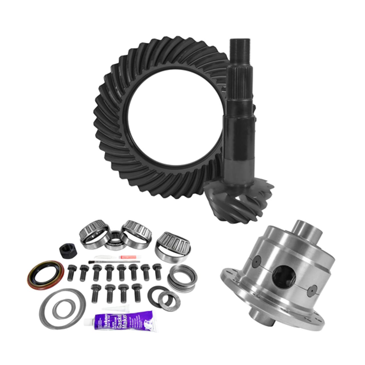 4.30 Rear Ring & Pinion, 11.25" Dana 80 Install Kit, 35 Spline Posi, 4.125" BRG