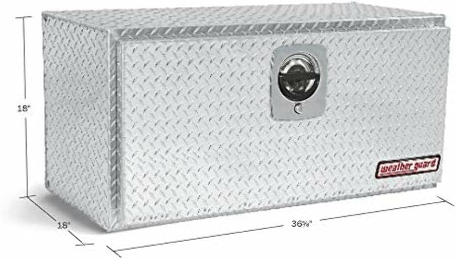 636002 WEATHER GUARD Underbed Tool Box, Aluminum