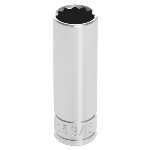 W38618 Performance Tool 3/8-Inch 12-Point Socket, 9/16